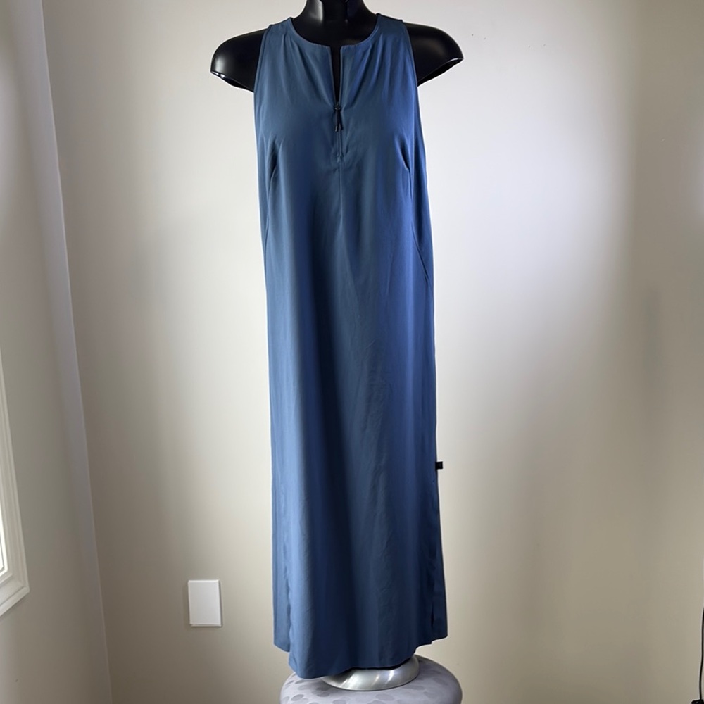 Lululemon Sleek Blue Active Dress with Logo Tag